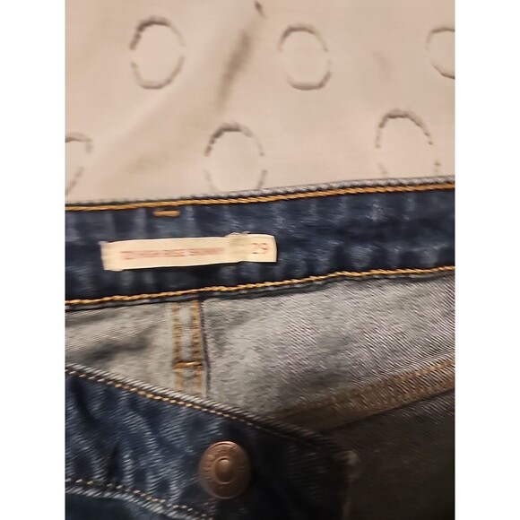 Levis 721 Jeans Women's Size 29 Blue Denim High-Rise Skinny Stretch - Picture 1 of 9